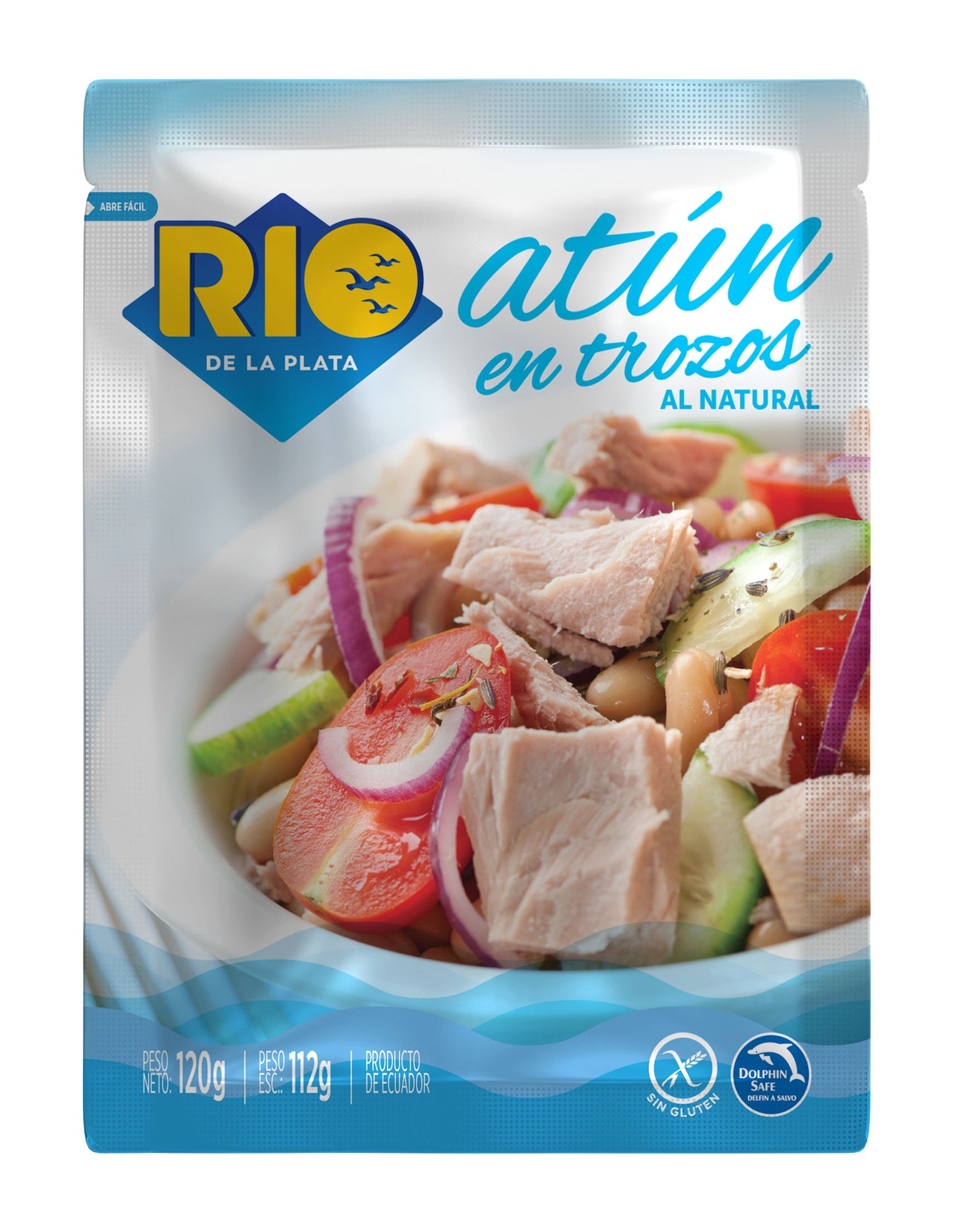 Atún en trozos al natural 120 Grs. Rio de la Plata