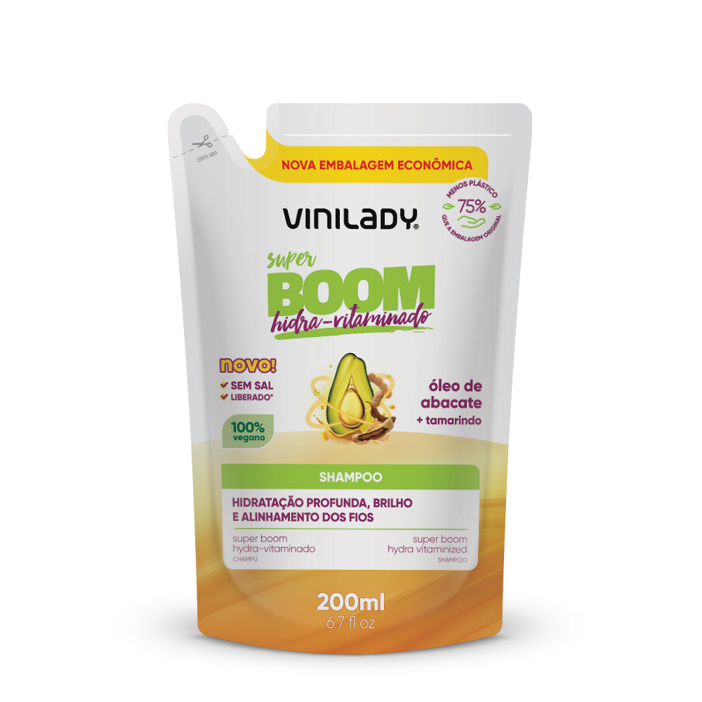 Shampoo Super Boom sachet 200g. Vini Lady