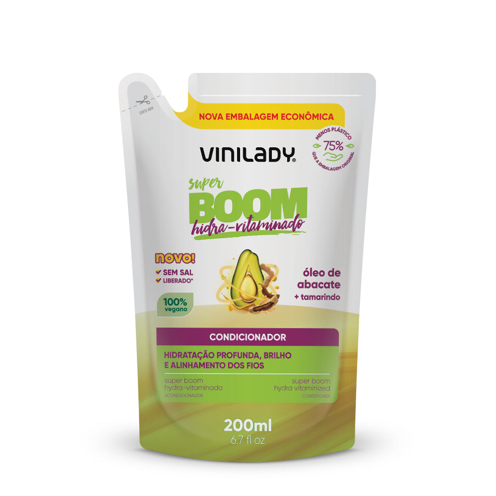 Acondicionador Super Boom sachet 200ml. Vini Lady