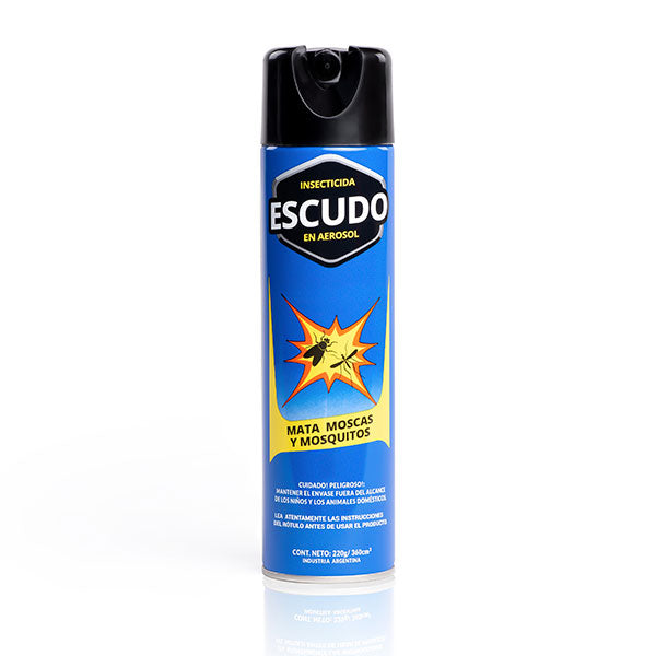 Mata moscas y mosquitos 360ml. Escudo