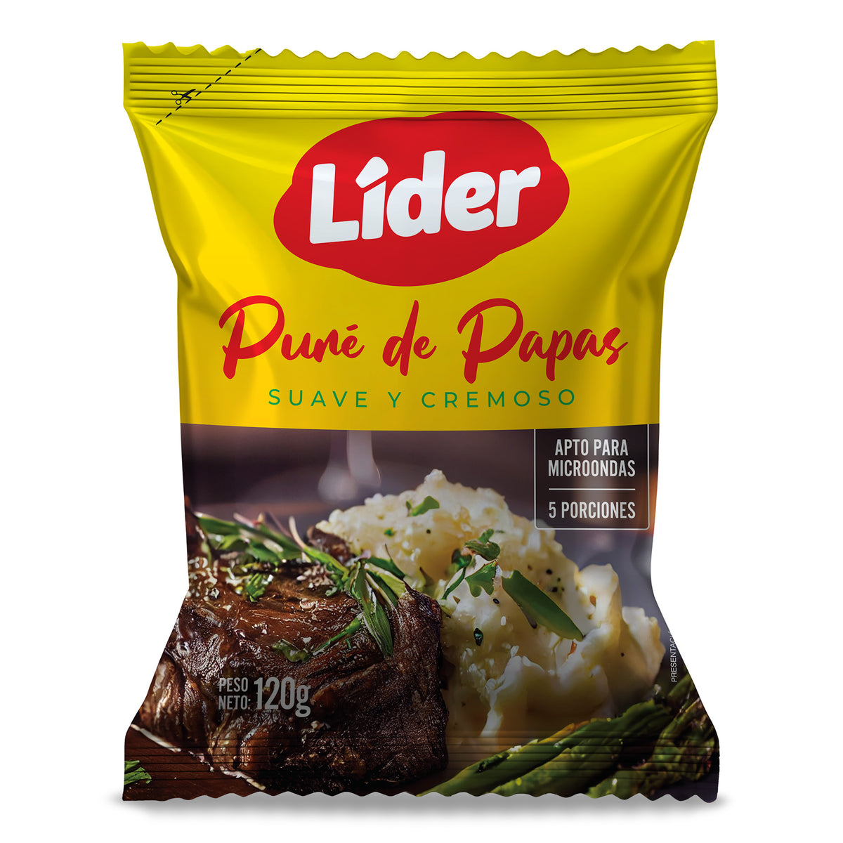 Puré de papas 120 Grs. Lider