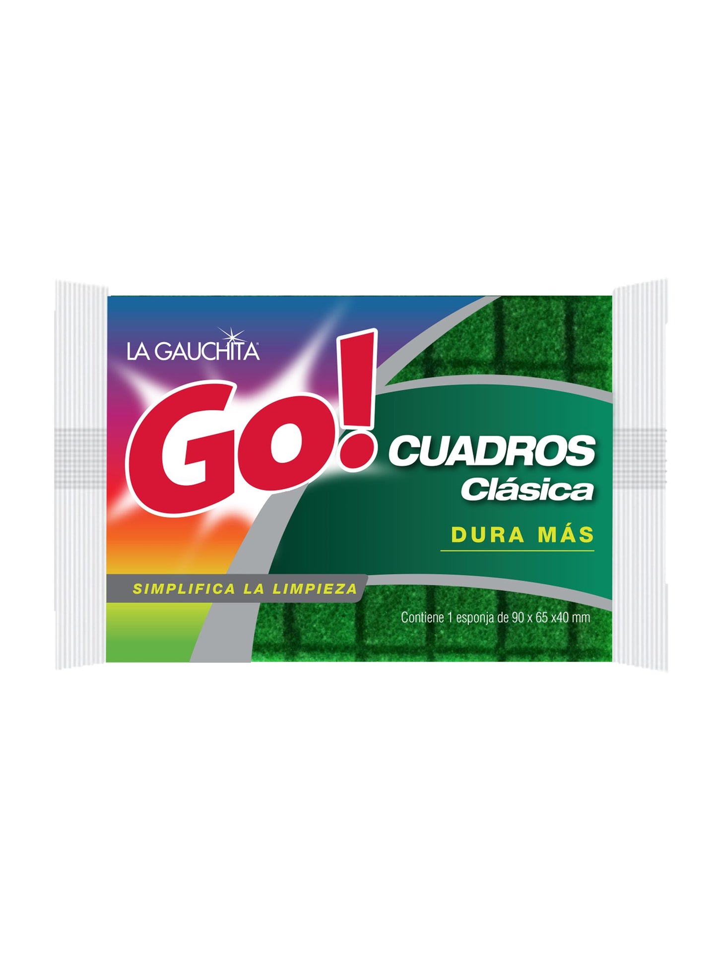Esponja a cuadros clásica La Gauchita GO!