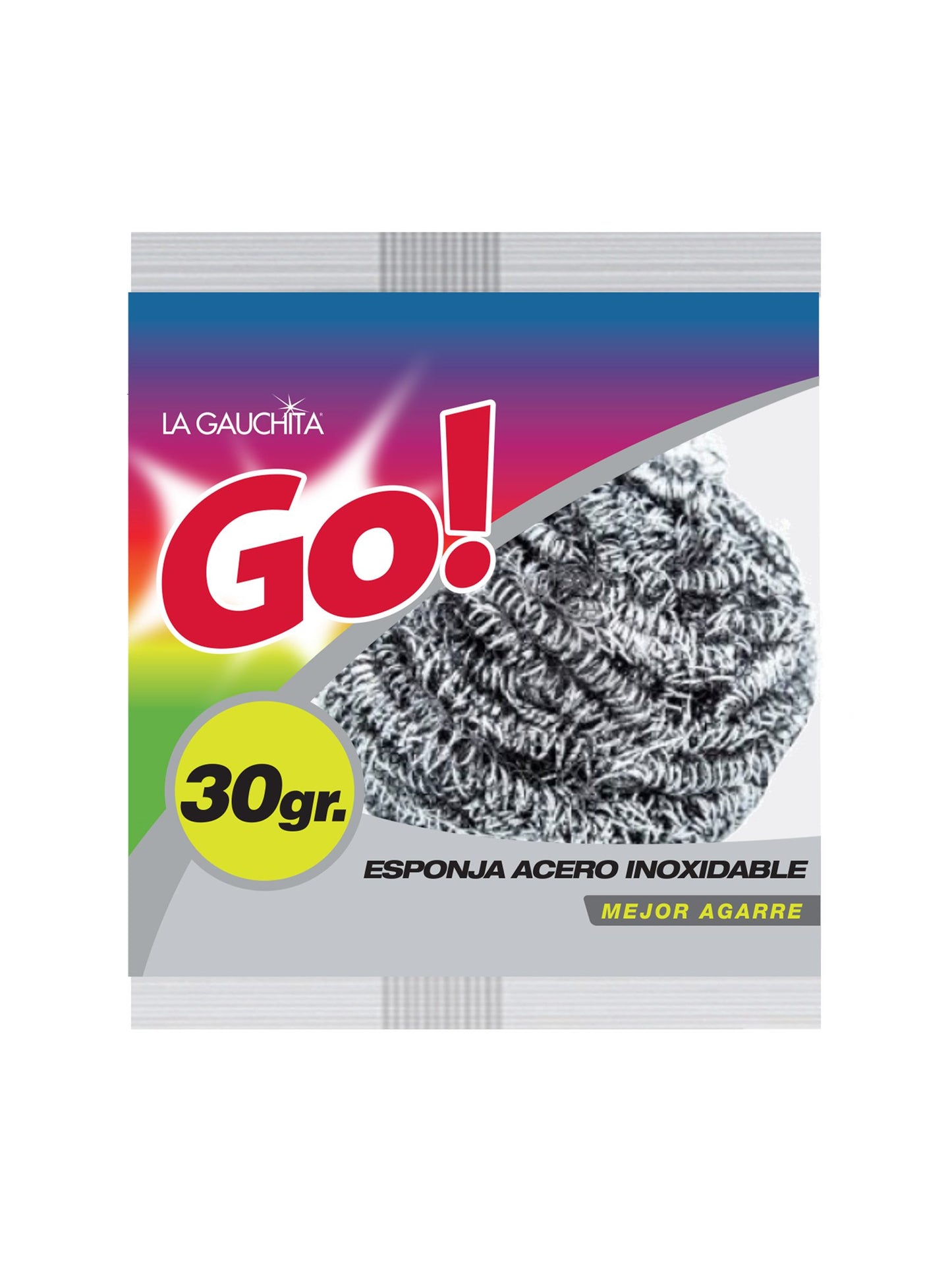 Esponja acero inoxidable 30 Grs. La Gauchita GO!