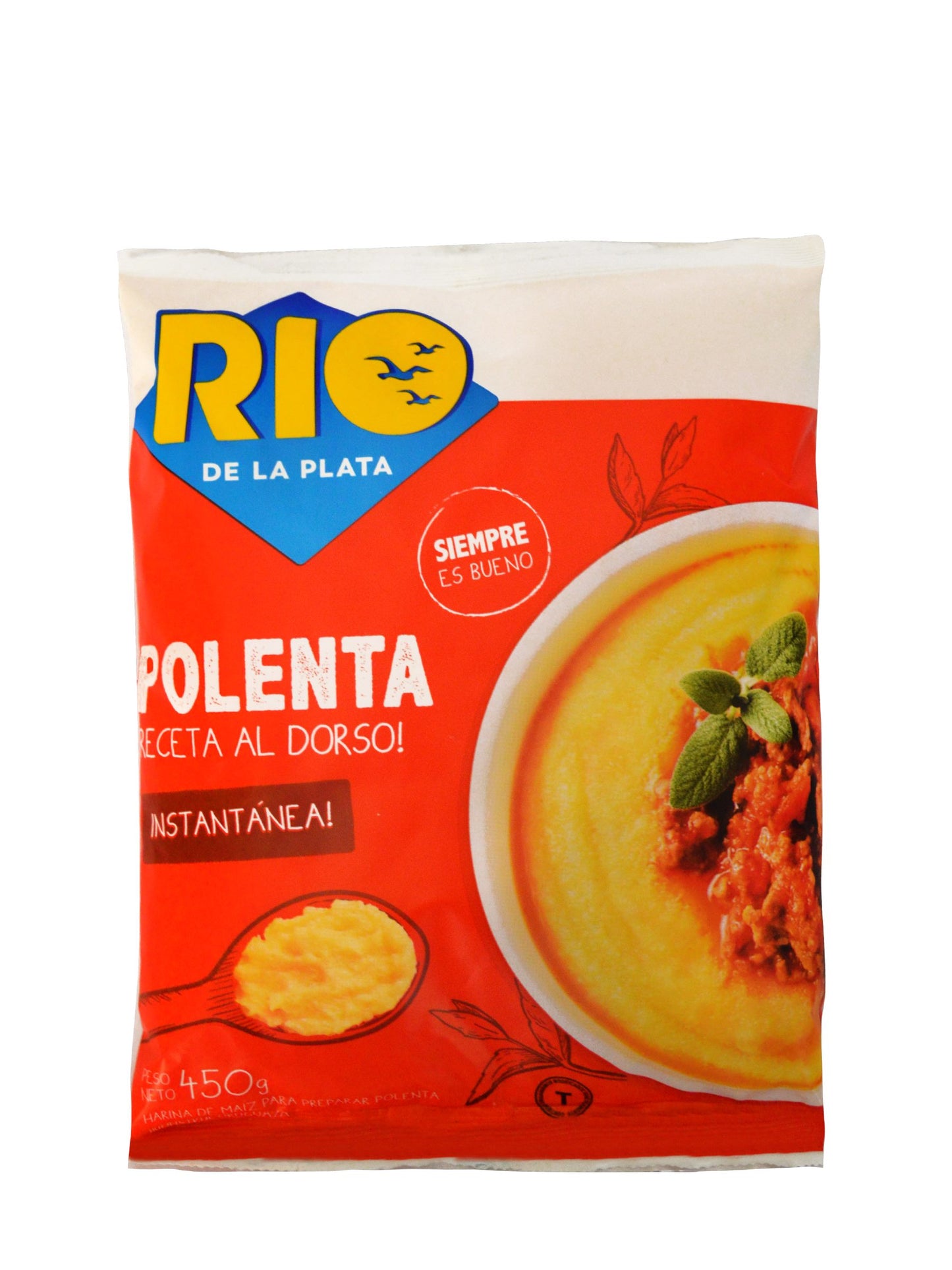 Polenta instantanea 450 Grs. Río de la Plata