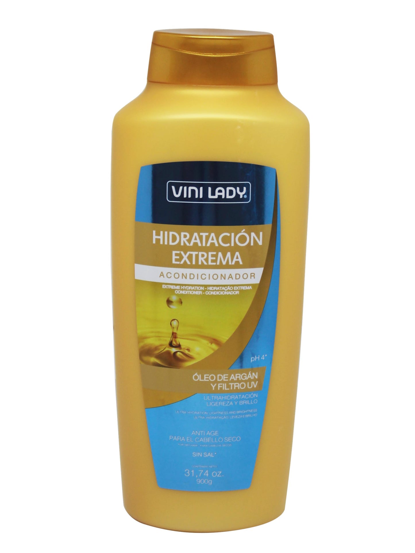 Acondicionador Hidratación Extrema 900 Ml. Vini Lady