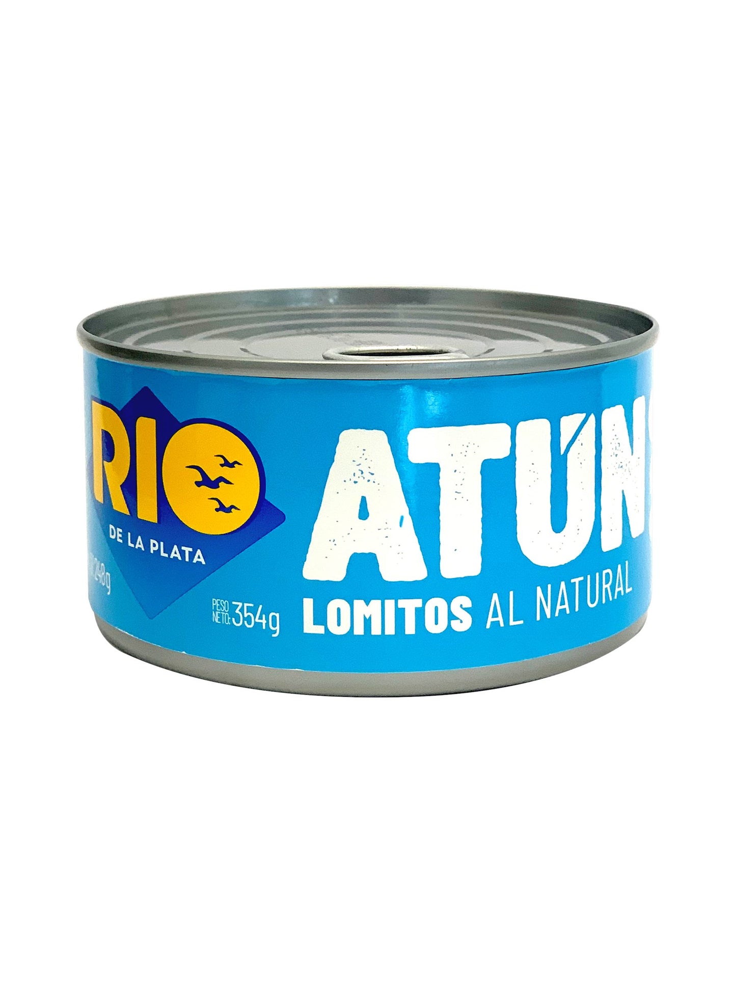 Atún lomitos al natural 354 Grs. Río de la Plata