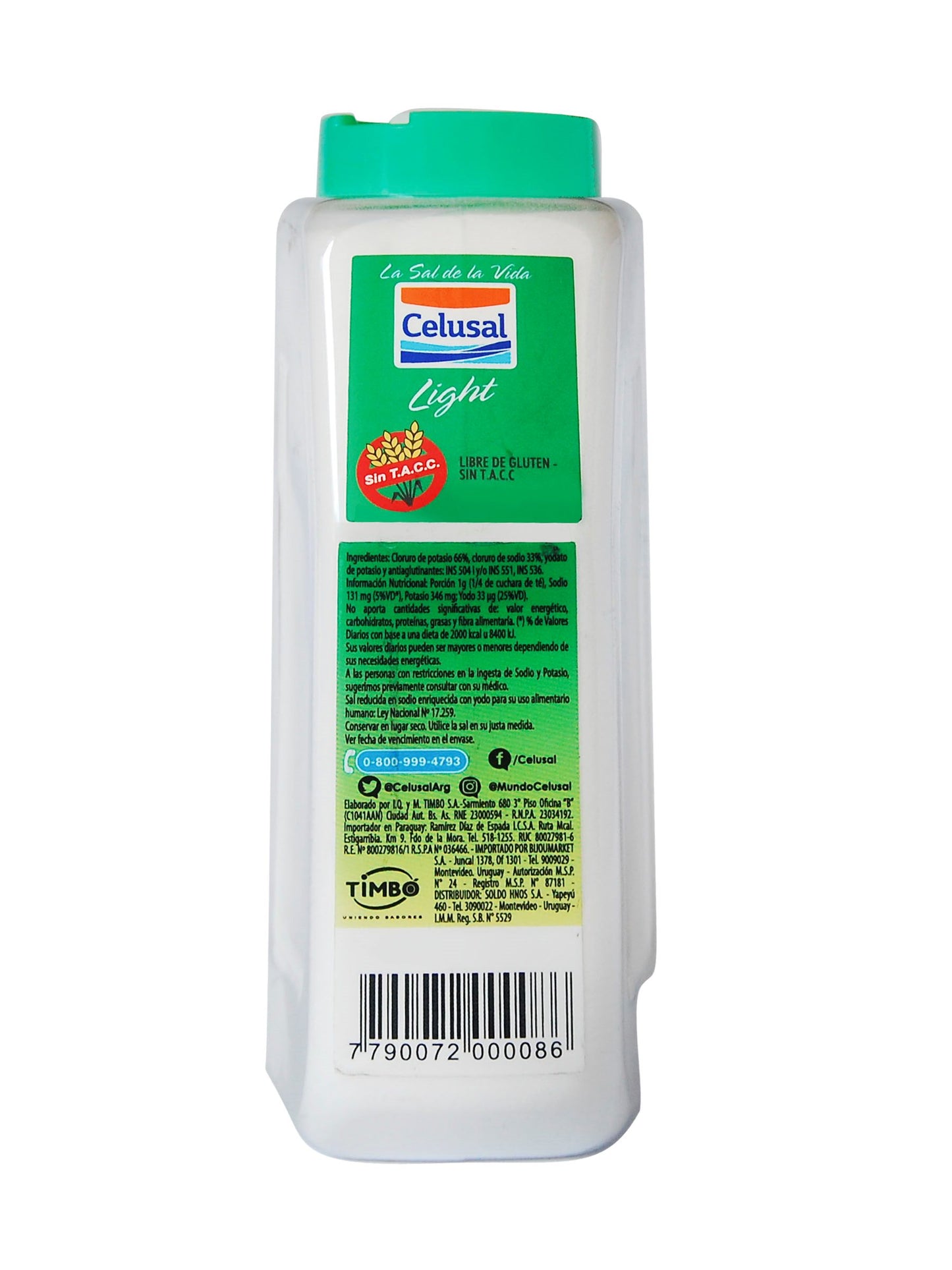 Sal fina Light SALERO 470 Grs. Celusal