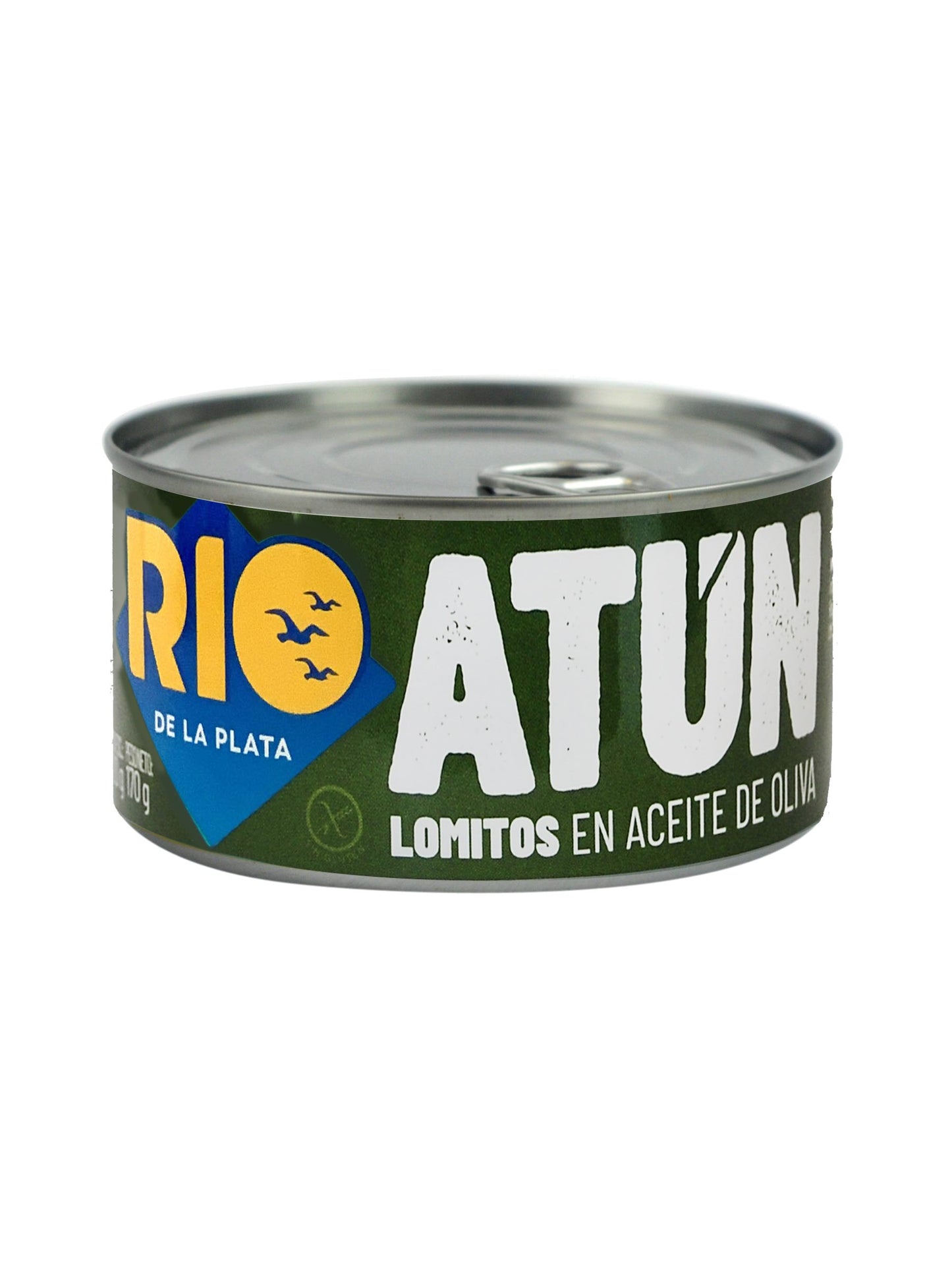 Atún en aceite de oliva entero 354 Grs. Rio de la Plata