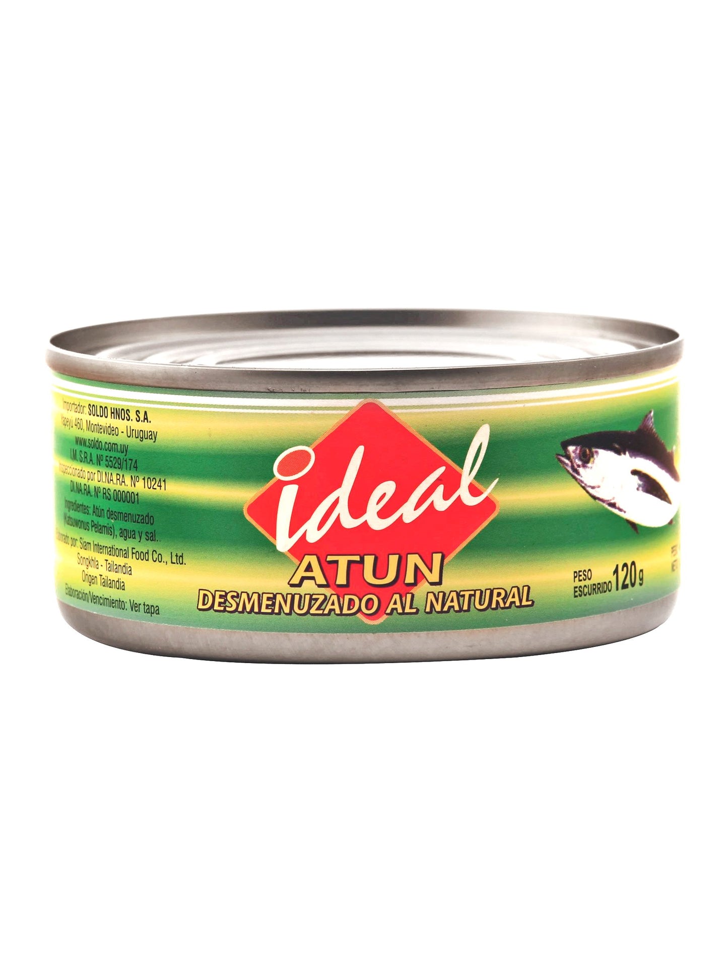 Atún desmenuzado al natural 170 Grs. Ideal