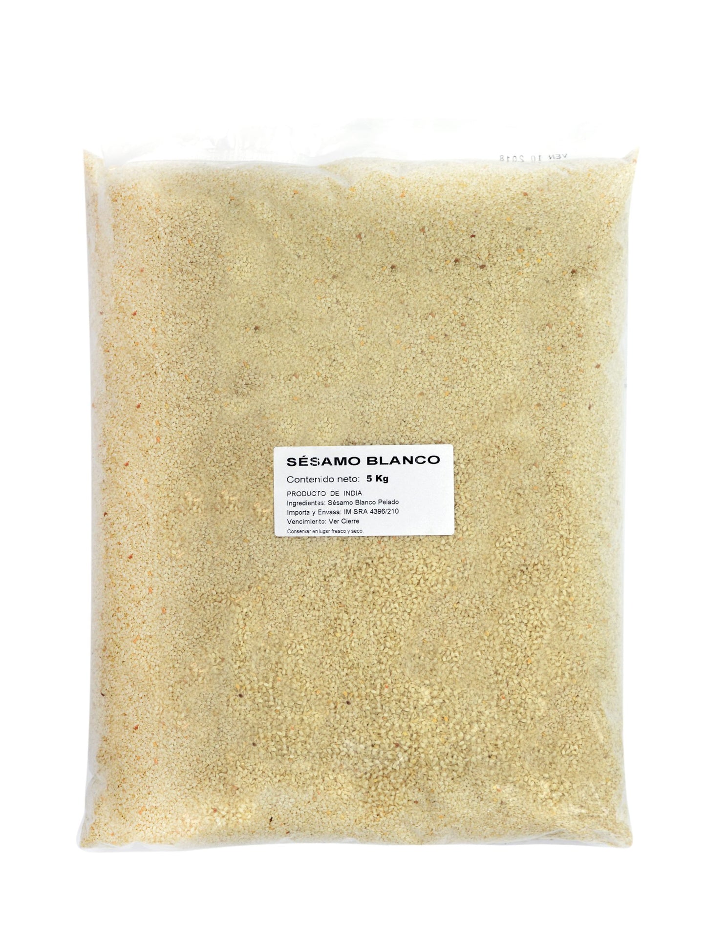 Sésamo pelado blanco 5 Kgs.