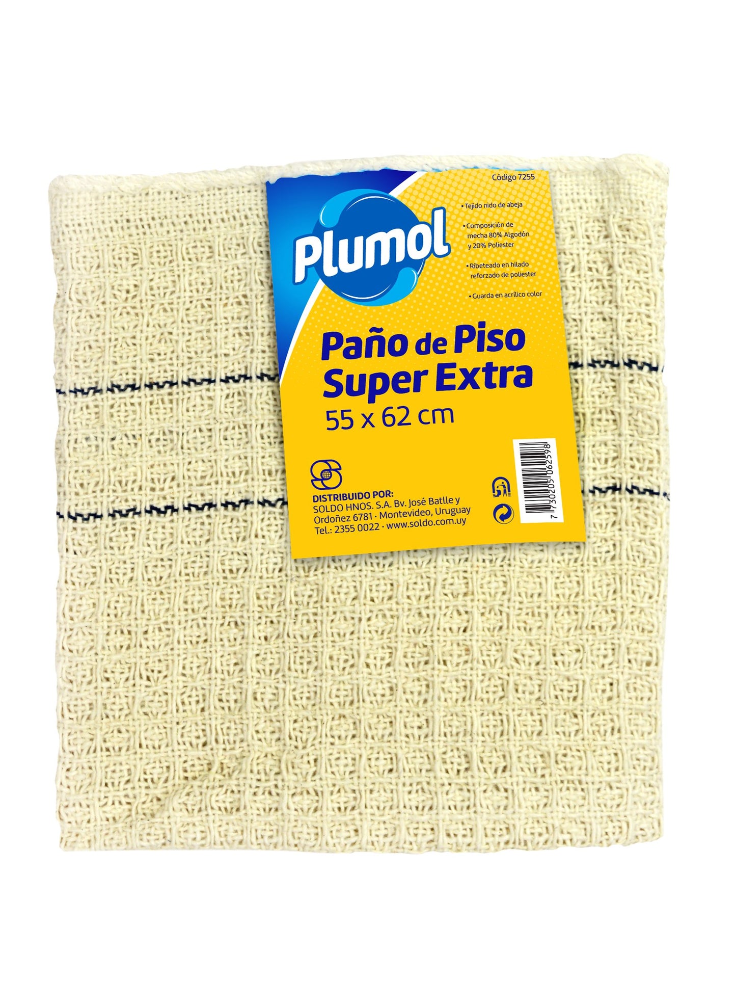 Paño de piso super extra 55x62 Plumol