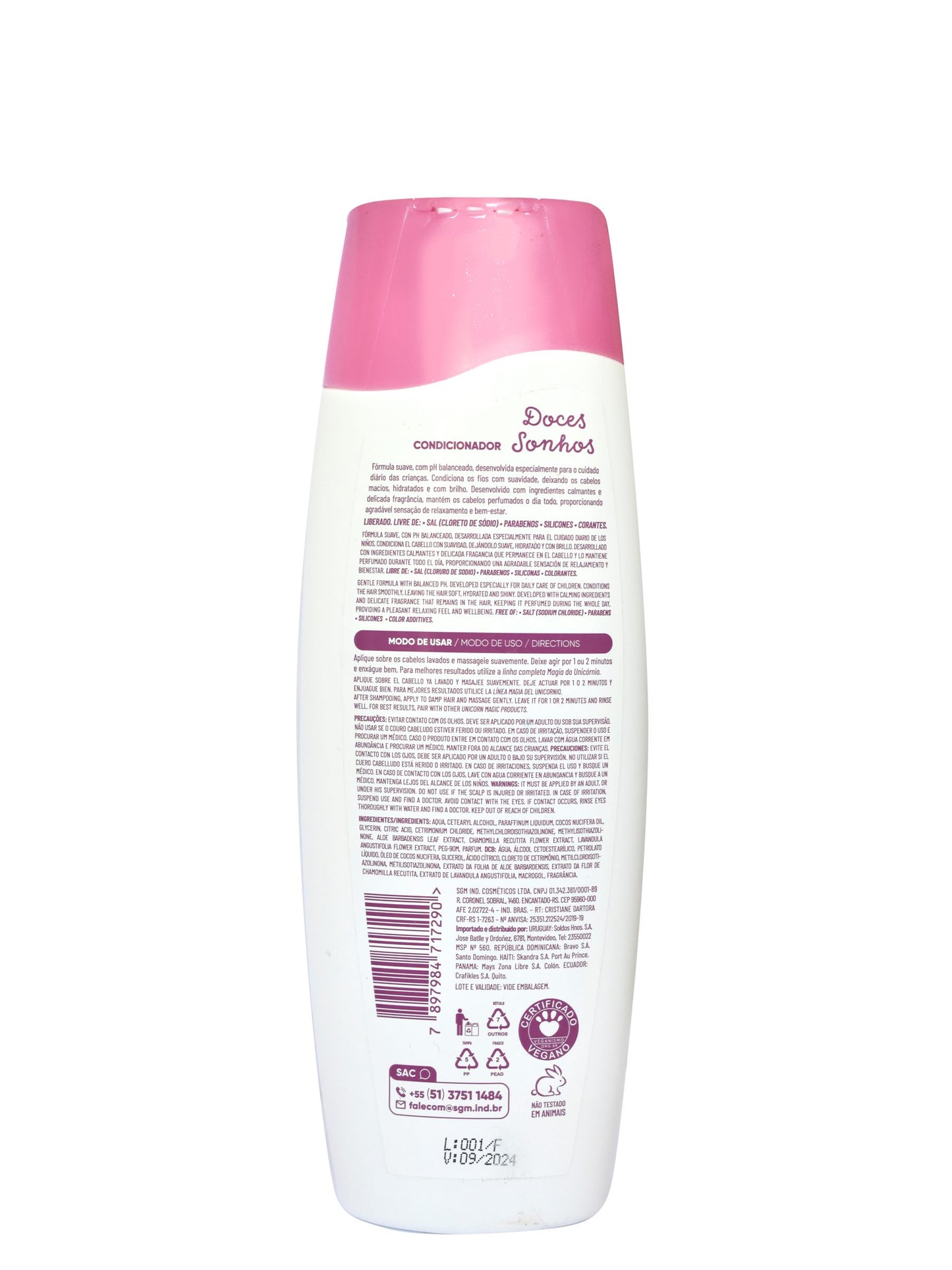Acondicionador magia unicornio 325 Ml. Vini Lady
