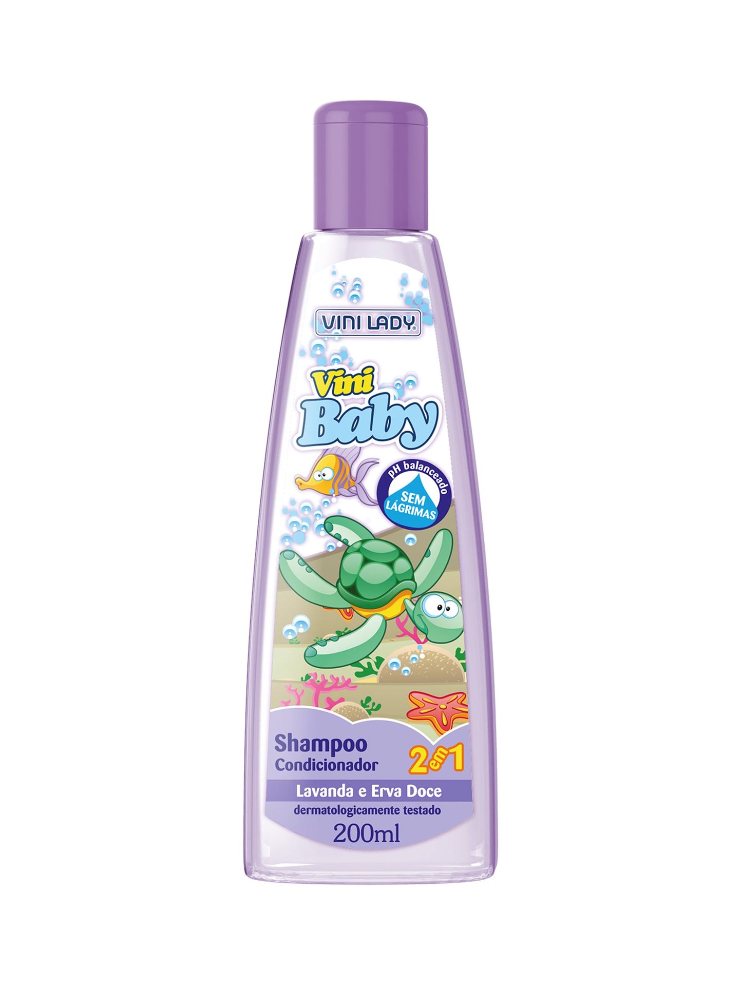 Shampoo y Acondicionador Kids Lavanda y Era Doce 200 Ml. Vini Lady