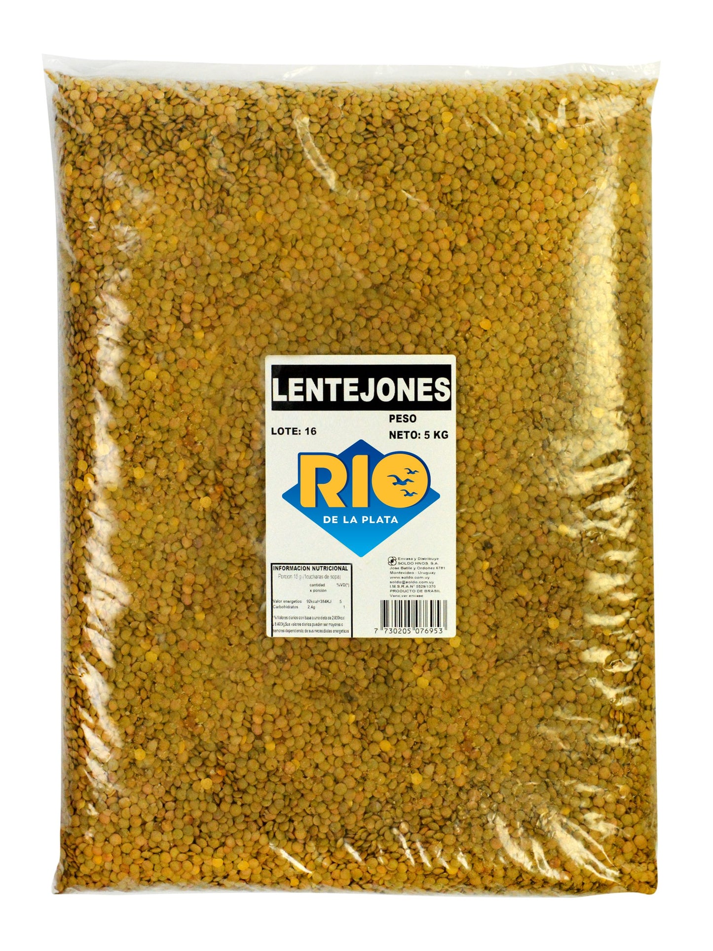 Lentejón 5 Kgs. Río de la Plata