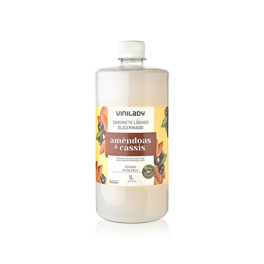 Jabón líquido almendras y casis 1 Lt. Vini Lady
