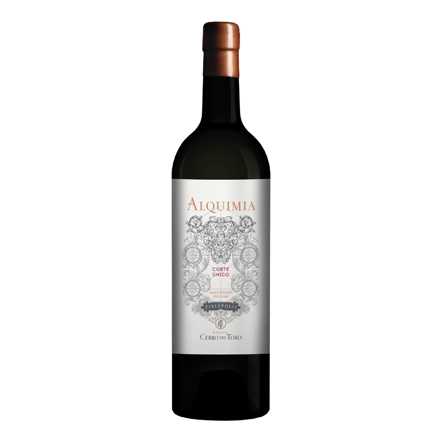 Alquimia Corte Único Tinto. Cerro del Toro