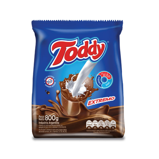 Cacao Original 800grs. Toddy