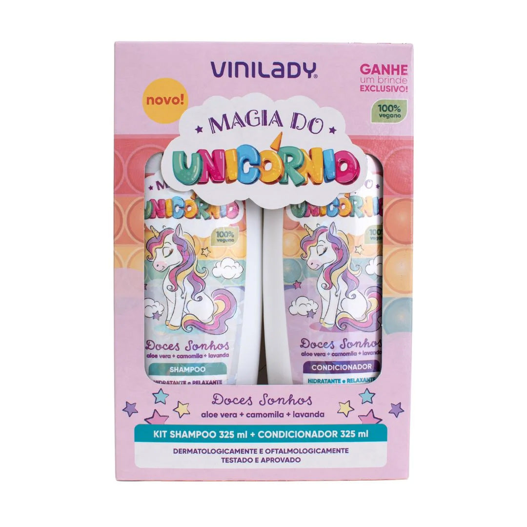 Kit Kids Shampoo + Acondicionador Magia Unicornio