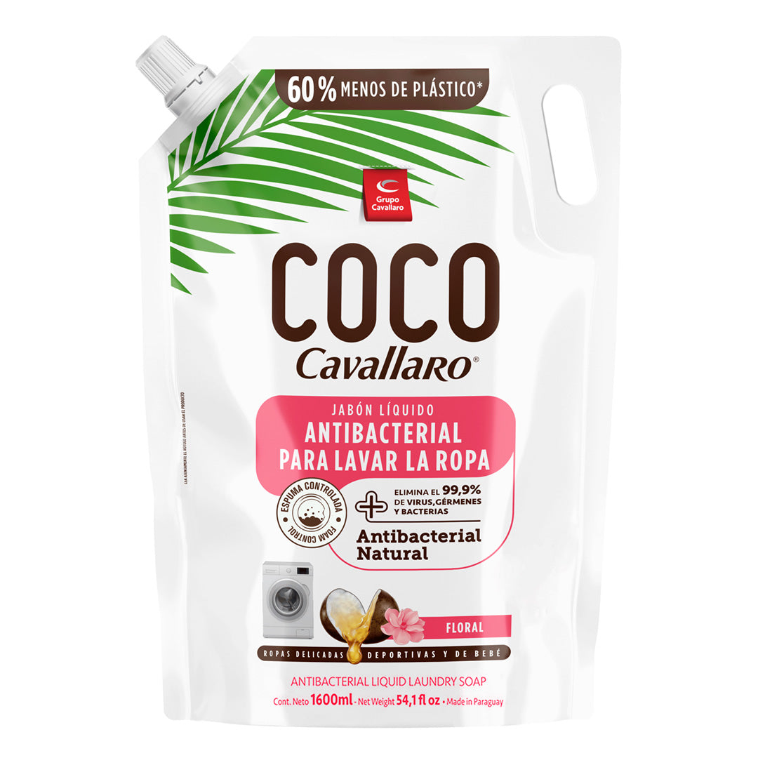 Jabon liquido coco floral 1600Ml. Cavallaro