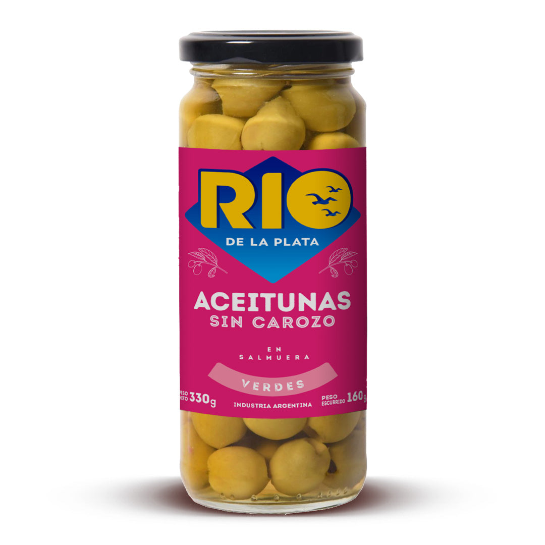 Aceitunas verdes sin carozo 330Grs. Rio de la Plata (Copy)