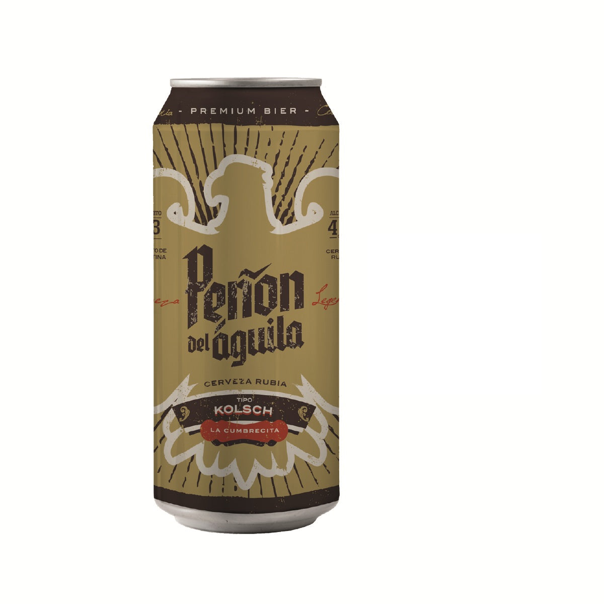 Cerveza Kolsch 473ml. Peñon del Aguila