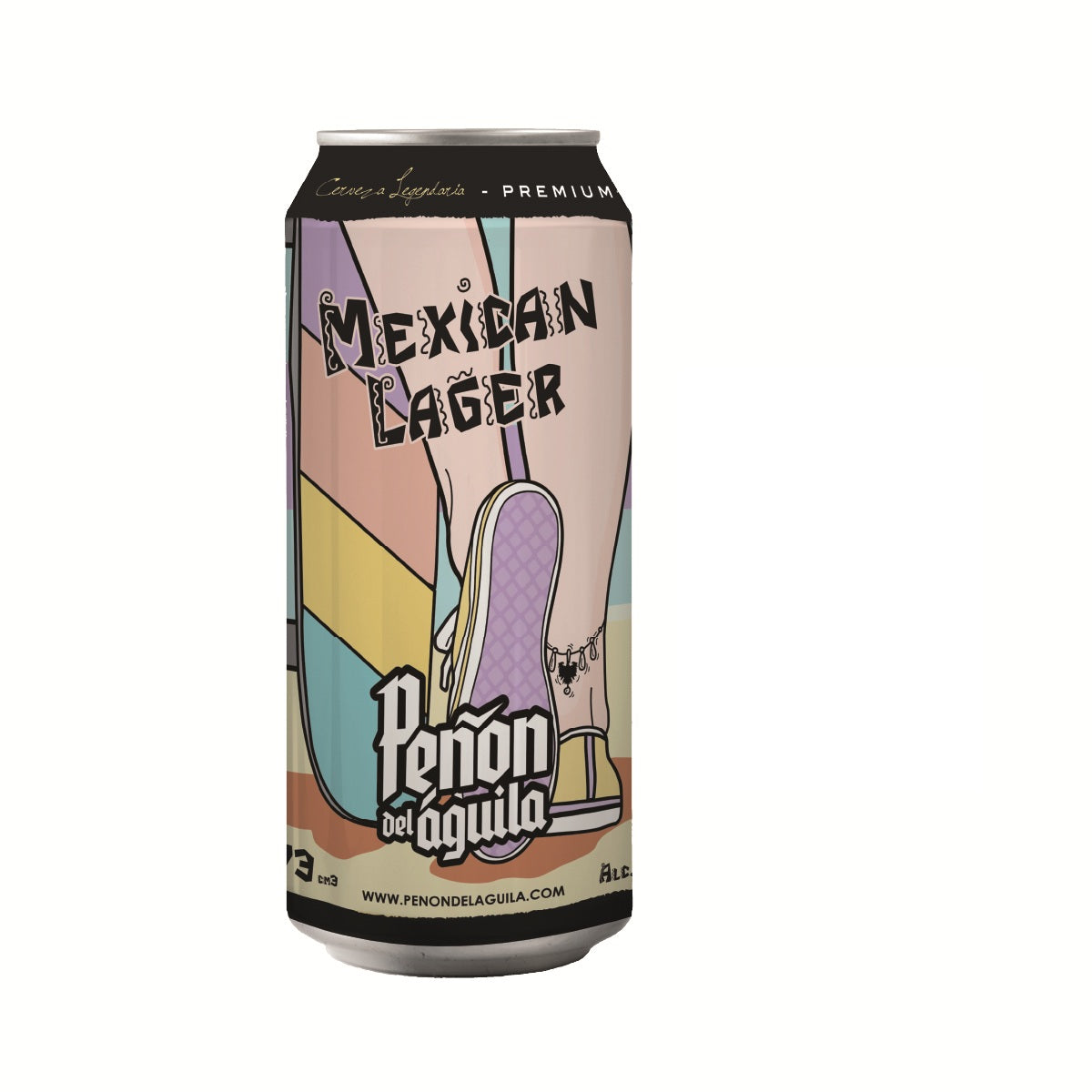 Cerveza Mexican Lager 473ml. Peñon del Aguila