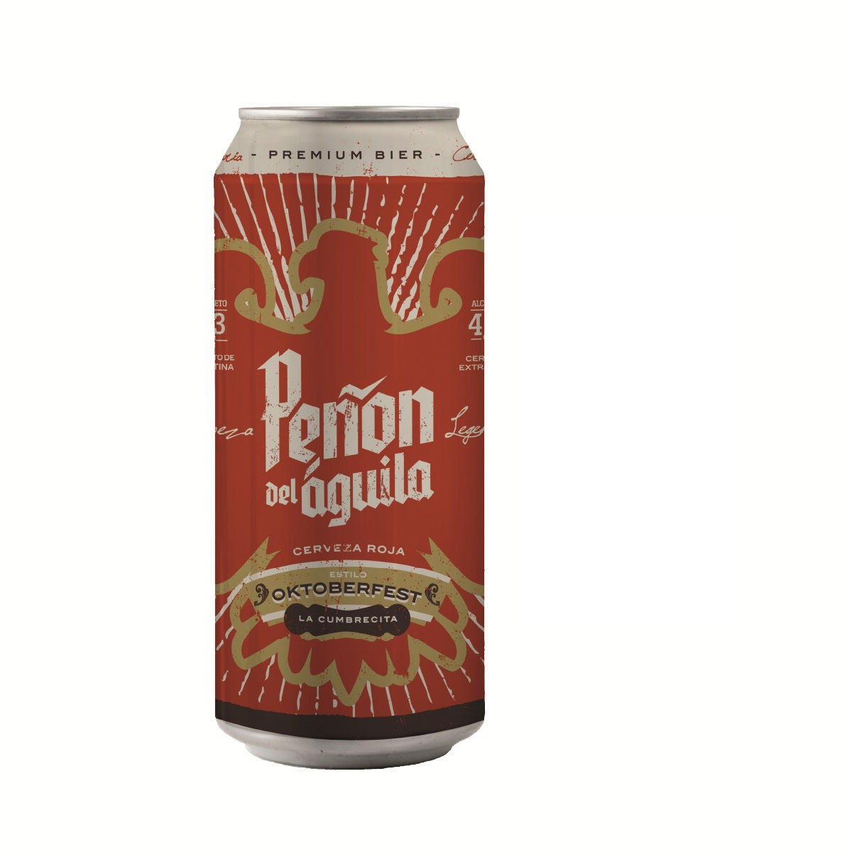 Cerveza Oktoberfest 473ml. Peñon del Aguila