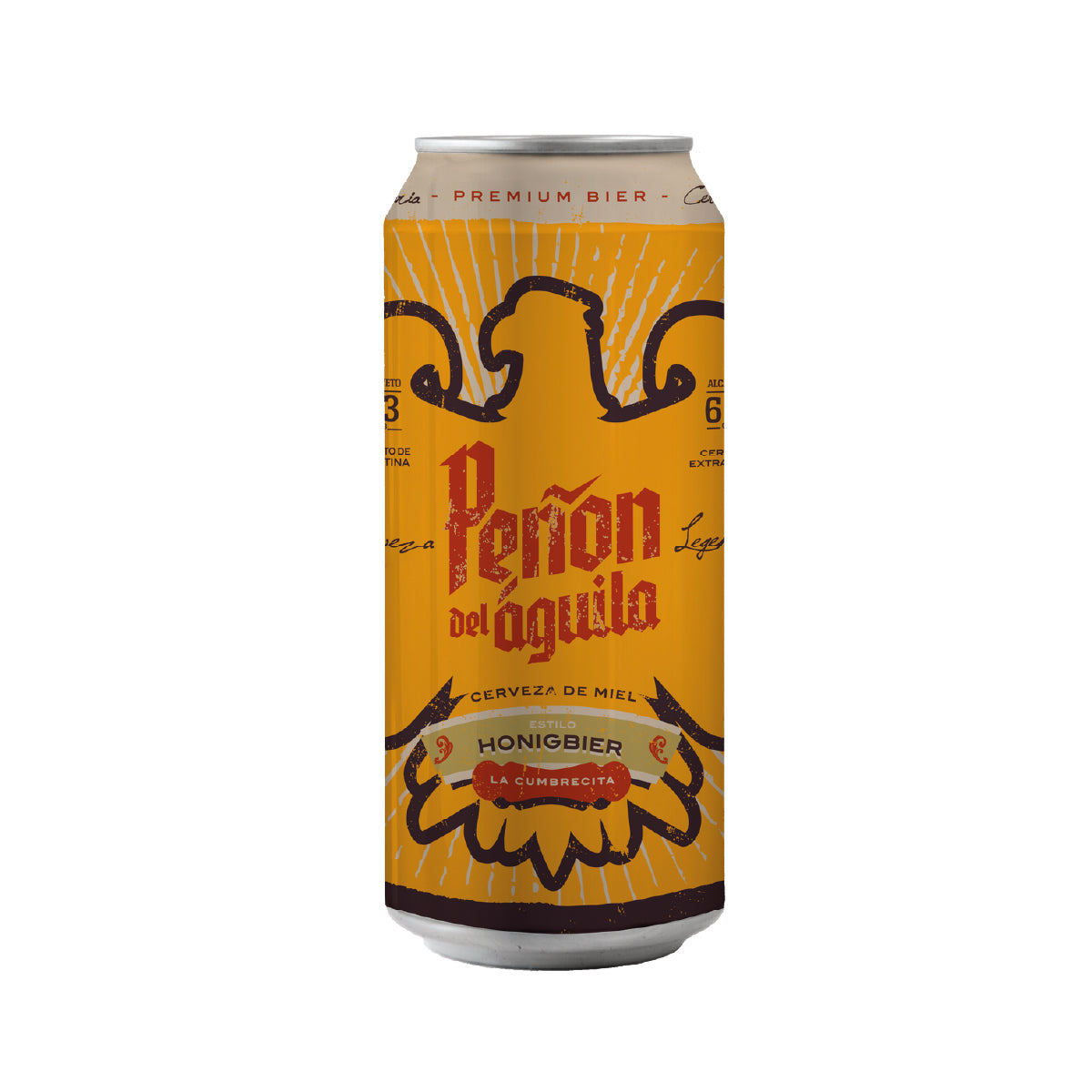 Cerveza HONIGBIER 473ml. Peñon del Aguila