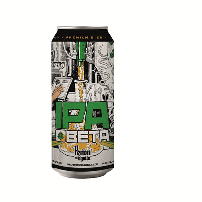 Cerveza IPA BETA 473ml. Peñon del Aguila