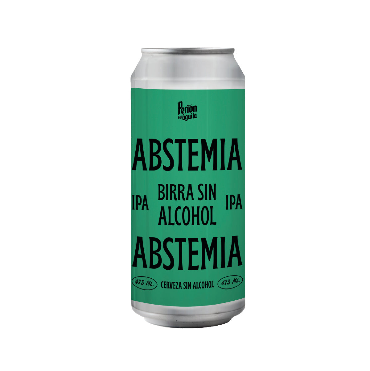 Cerveza ABSTEMIA sin alcohol 473ml. Peñon del Aguila