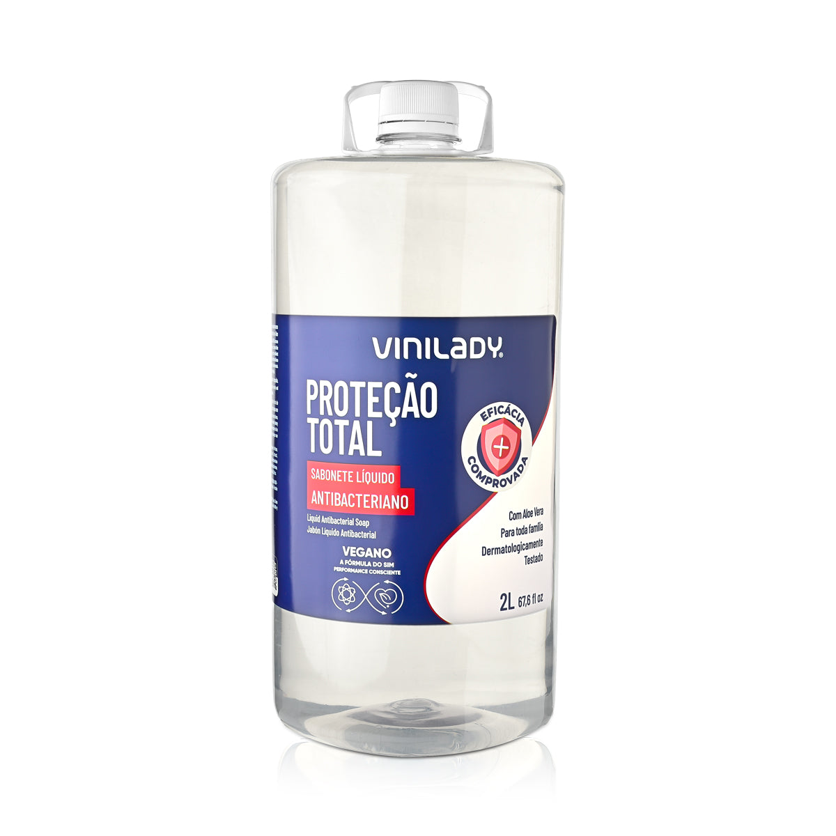 Jabón líquido antibacteriano 2 Lt. Vini Lady