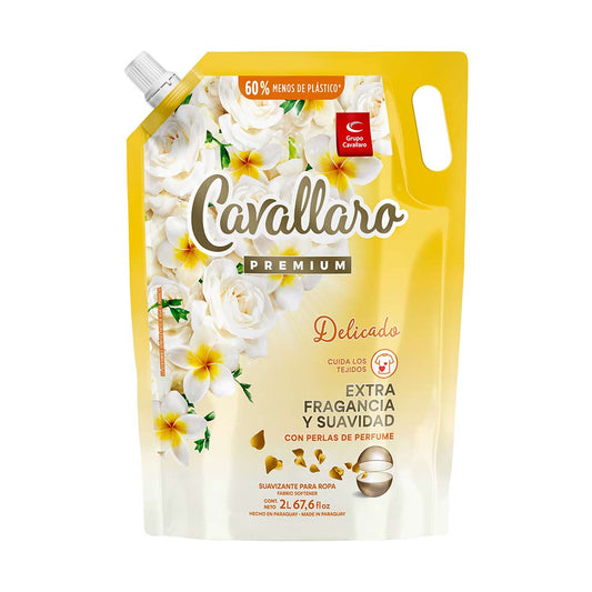 Suavizante PREMIUM delicado 2000 Ml. Cavallaro