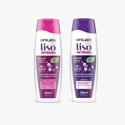 Kit Shampoo + Acondicionador Liso Intenso