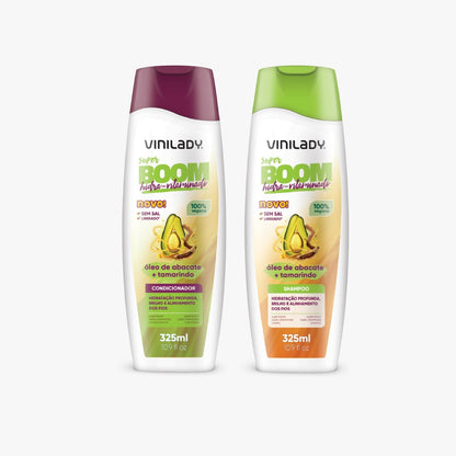 Kit Shampoo + Acondicionador Super Boom