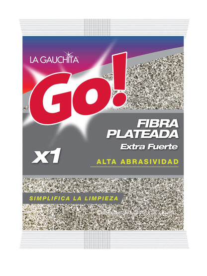 Fibra plateada extrafuerte La Gauchita GO!