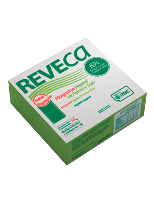 Margarina hojaldre vegetal placas 0% trans. Reveca