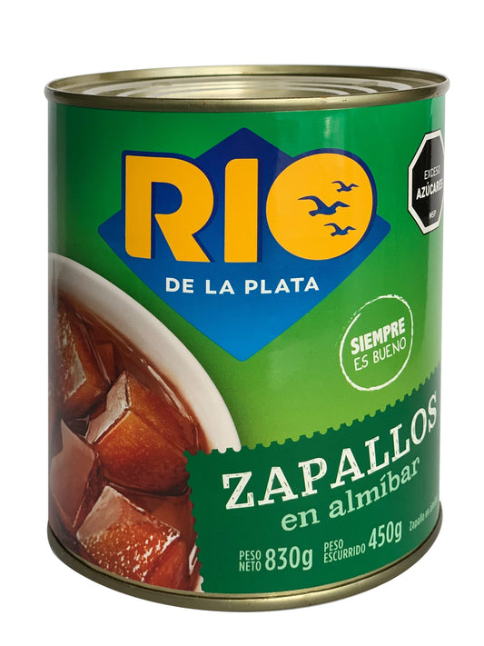 Zapallo en almibar 830 Grs. Río de la Plata