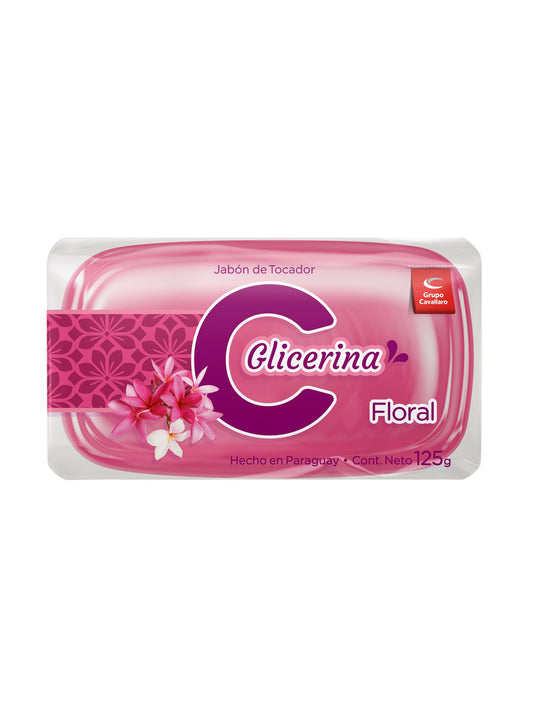 Jabón de tocador Glicerina floral 125 Grs. Cavallaro