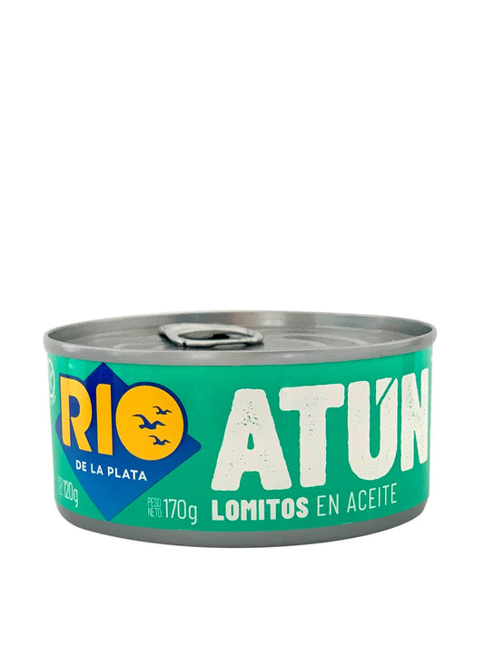 Atún lomitos en aceite  170 Grs. Río de la Plata