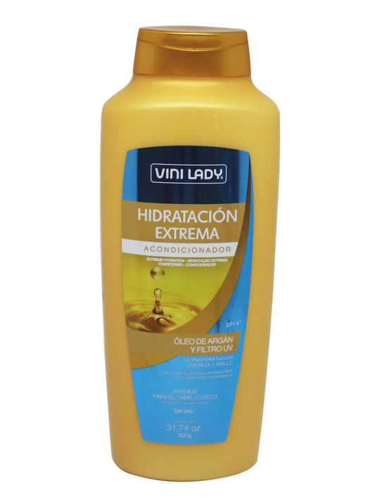 Acondicionador Hidratación Extrema 900 Ml. Vini Lady