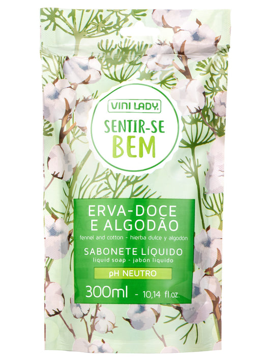Recarga Jabón líquido Erva Doce 300 M. Vini Lady