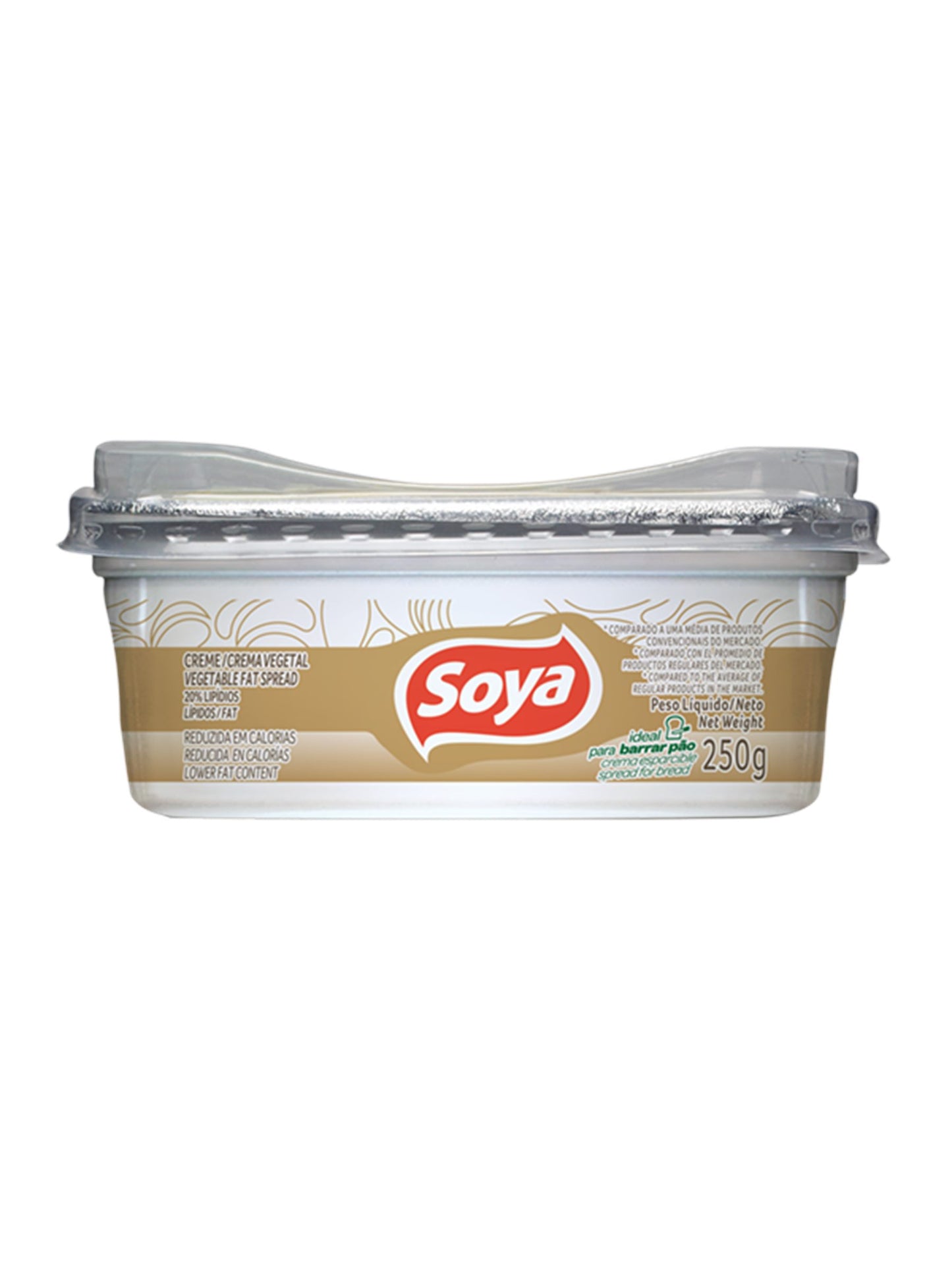 Crema vegetal con sal 250 Grs. Soya