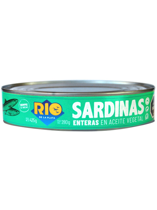 Sardina en lata oval 425 Grs. Río de la Plata