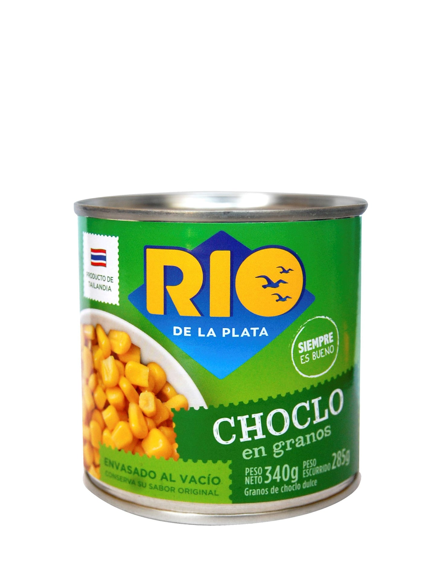 Choclo en grano al vacío 340 Grs. Río de la Plata