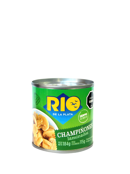 Champignon laminado 184 Grs. Río de la Plata