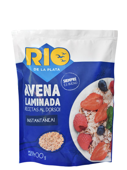 Avena laminada instantánea. Rio de la Plata
