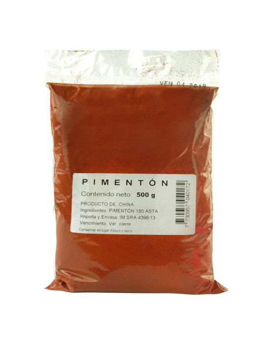 Pimentón 500 Grs.