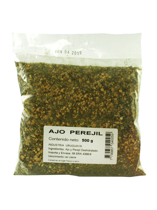 Ajo y Perejil 500 Grs.