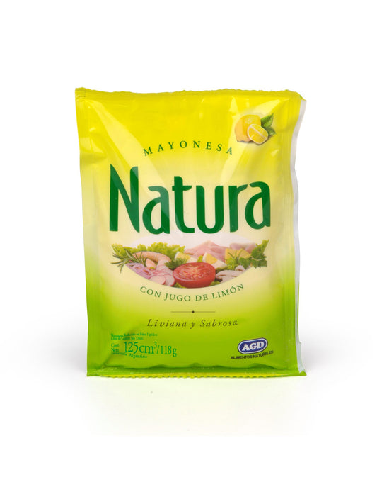 Mayonesa sachet 125 Cc. Natura