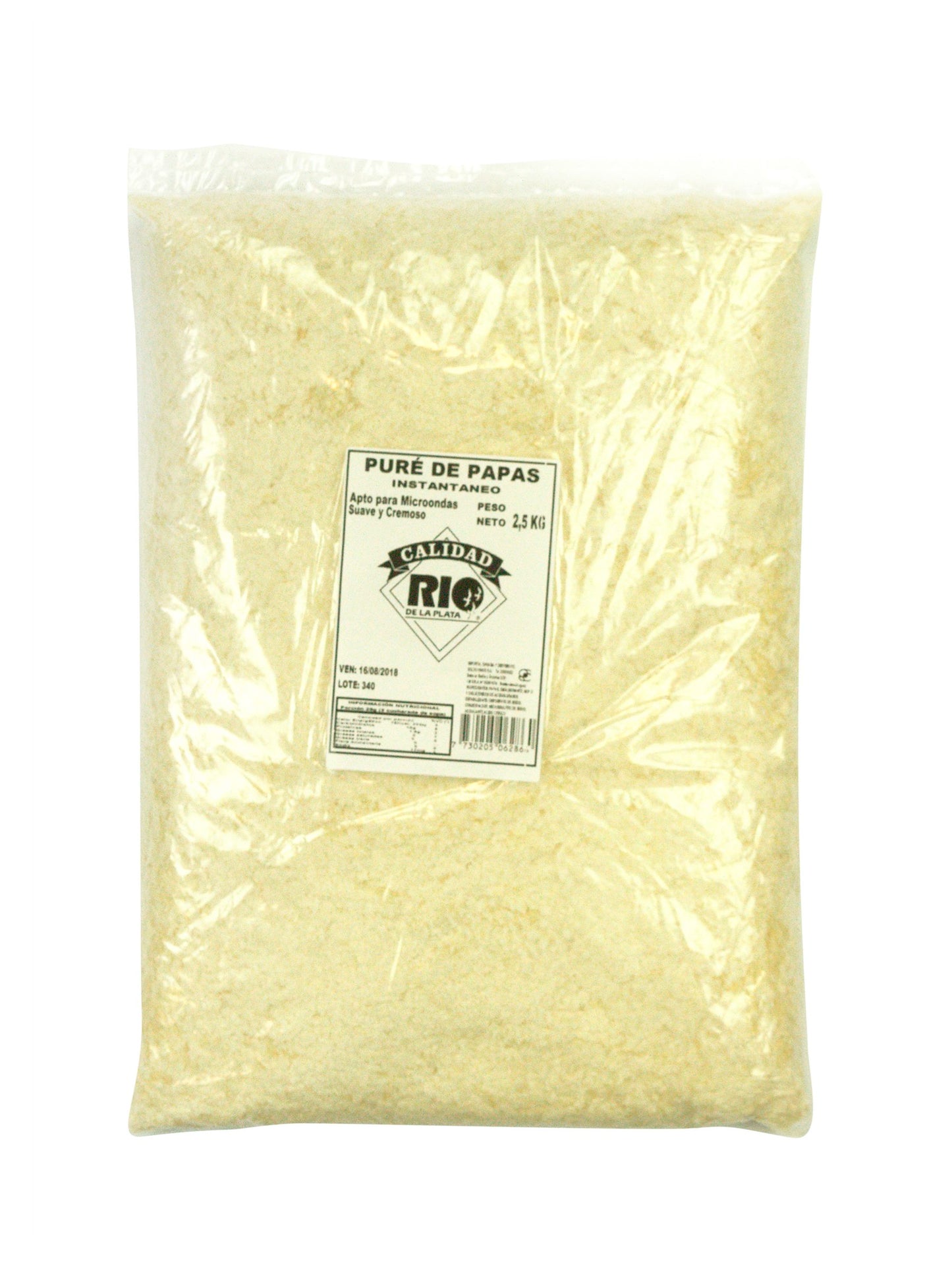 Puré de papas 2.5 Kgs. Río de la Plata